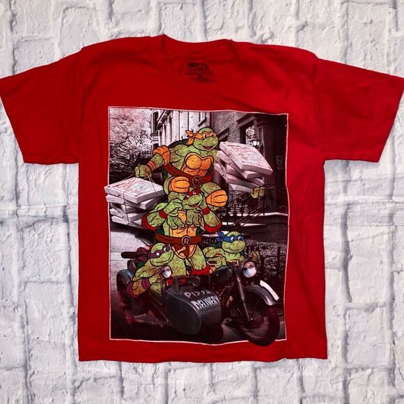 Nickelodeon TMNT youth boys XS 100% cotton short sleeve Crewneck t-shirt - Picture 1 of 4